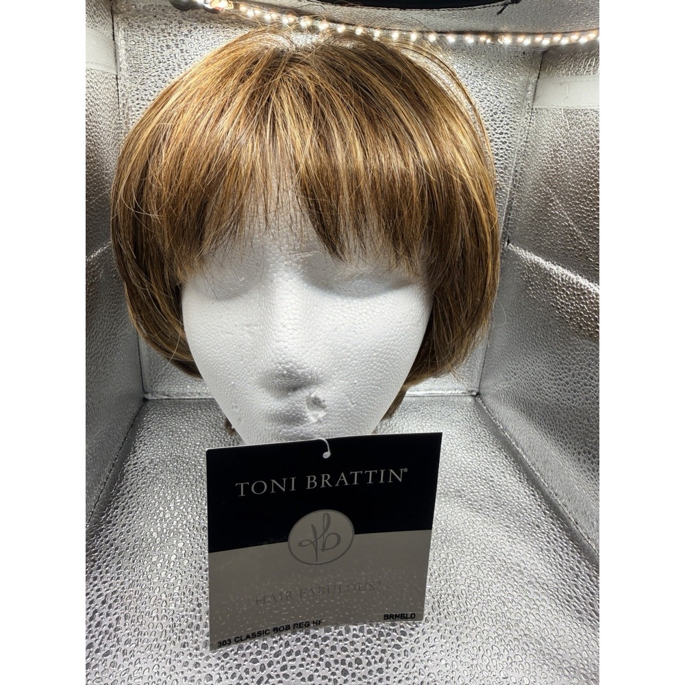 Toni Brattin Fabulous Classic Bob Wig - Dark Brown